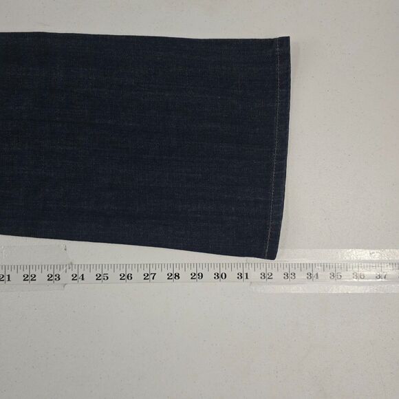 Levi's 515 boot cut jeans blue denim 10 womens dark wash 4634 - Picture 7 of 12